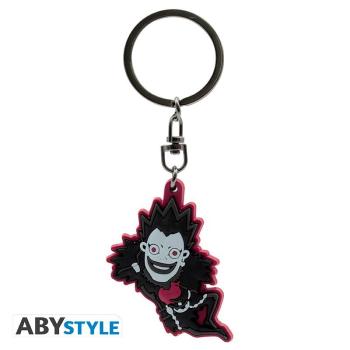 DEATH NOTE - Schlüsselanhänger "Ryuk"  Ein Gott des Todes! Geben Sie ihm einen Apfel, um einen Gefallen von einem Shinigami auf diesem niedlichen Death Note Schlüsselanhänger von ABYstyle zu erhalten!